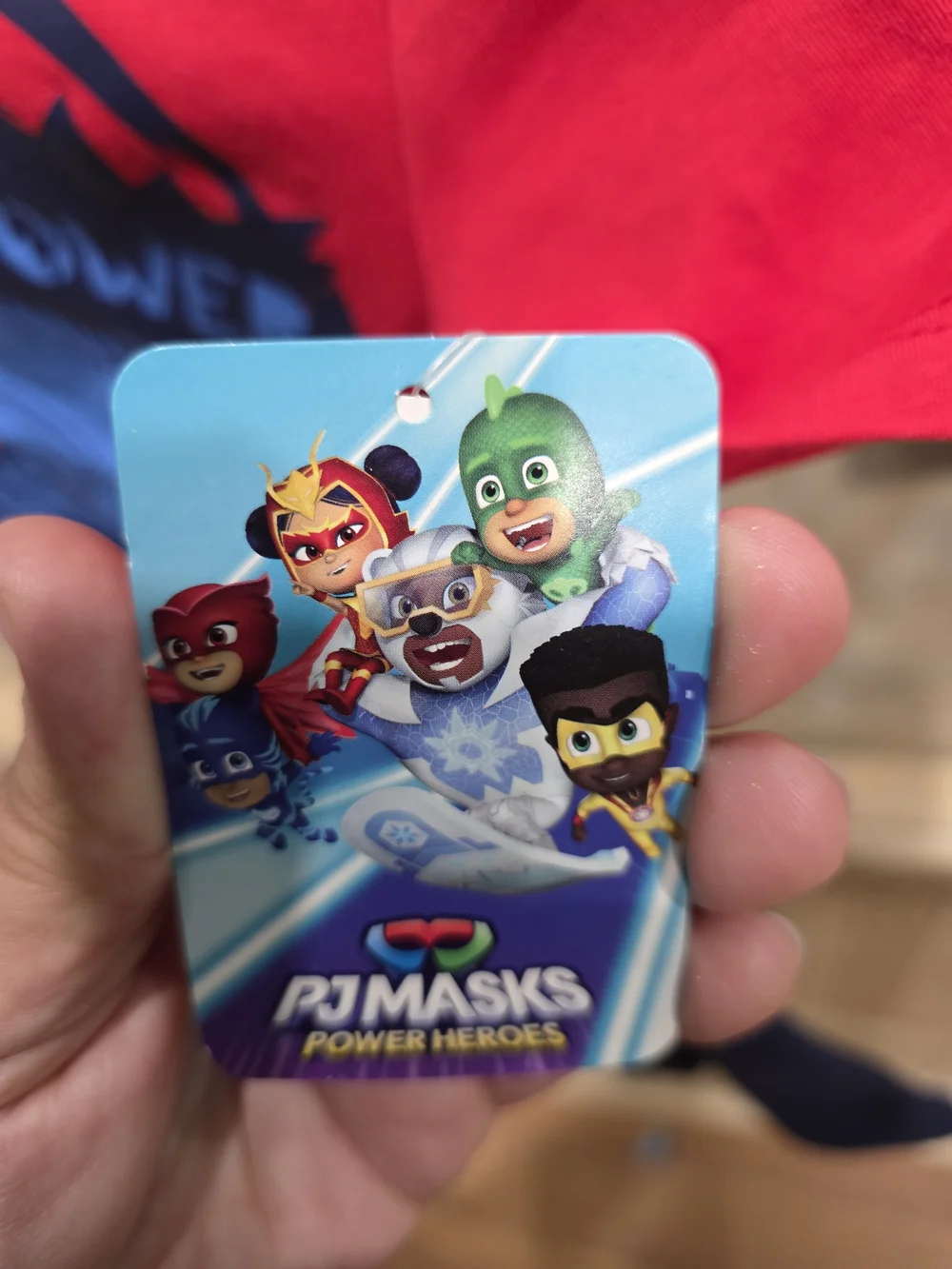 PJ Masks Red & Navy Boys' Character Tee and Shorts Set